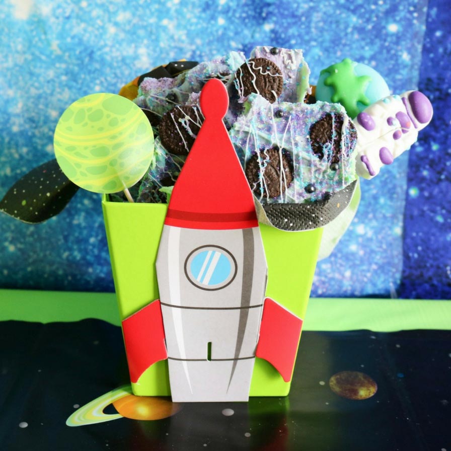 Galaxy Cookie Bark Recipe