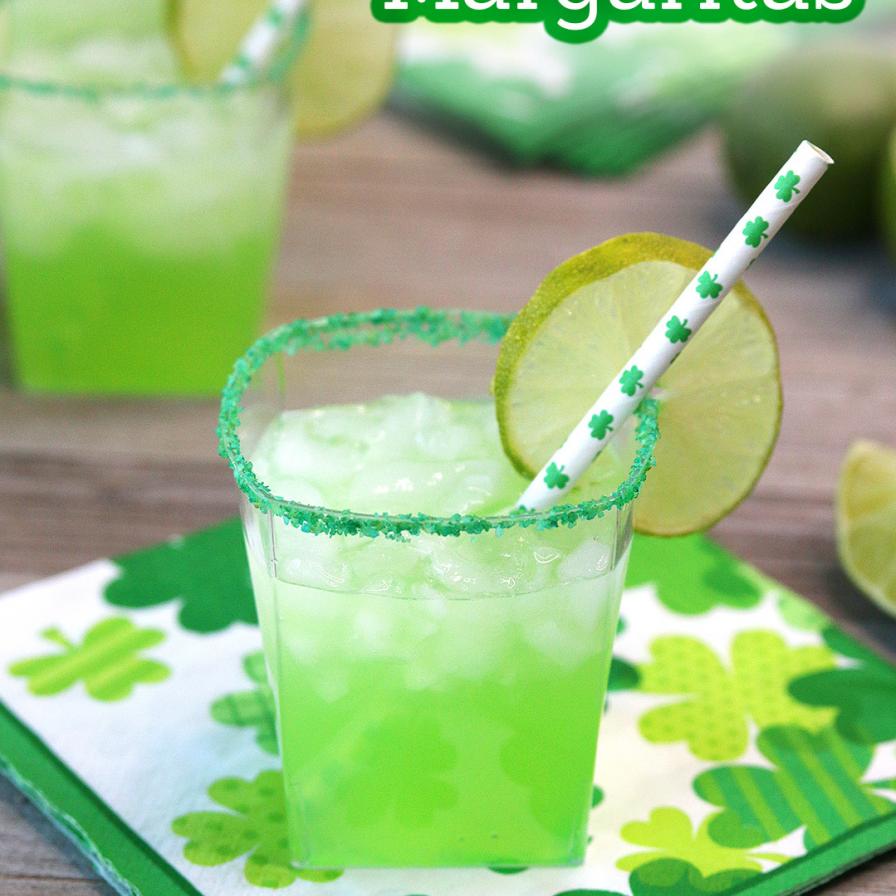 St. Patrick's Day Green Margarita