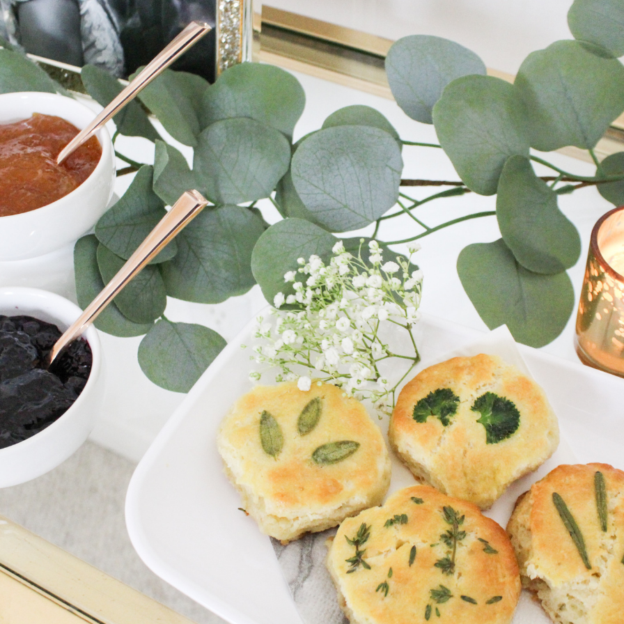 Herb-Pressed Biscuit Recipe