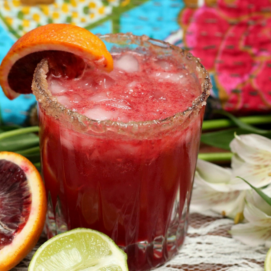 Orange and Honey Paloma Cocktail