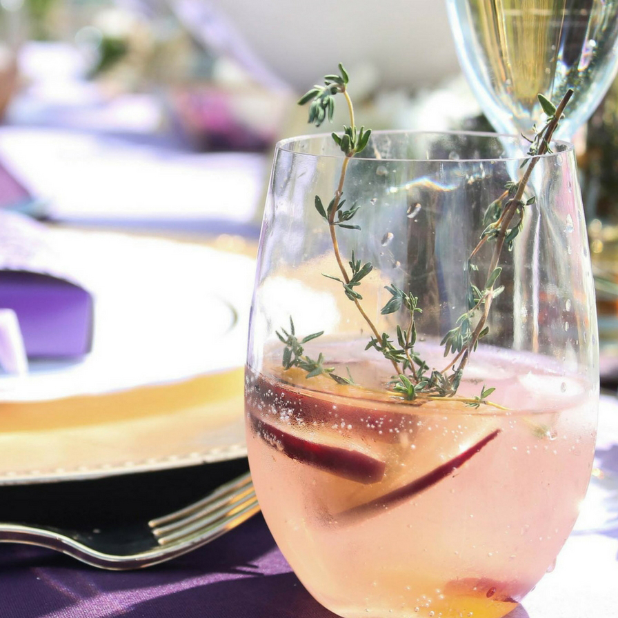 Plum Prosecco Cocktail