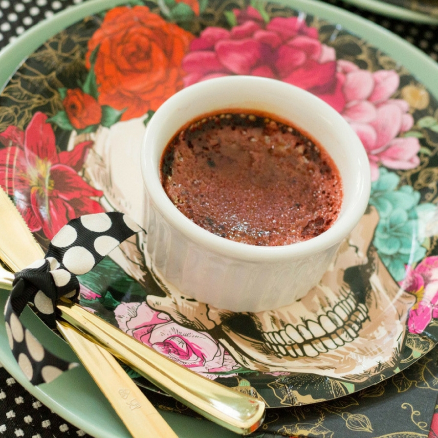 Red Velvet Creme Brulee