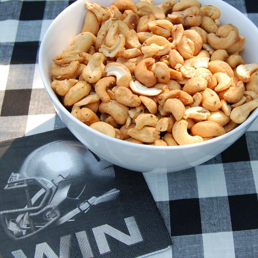 Roasted Rosemary Cashews