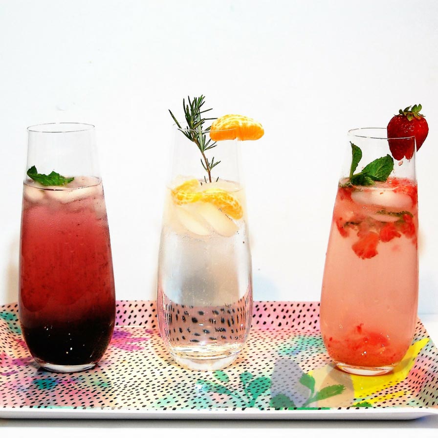 Sparkling Water Spritzers
