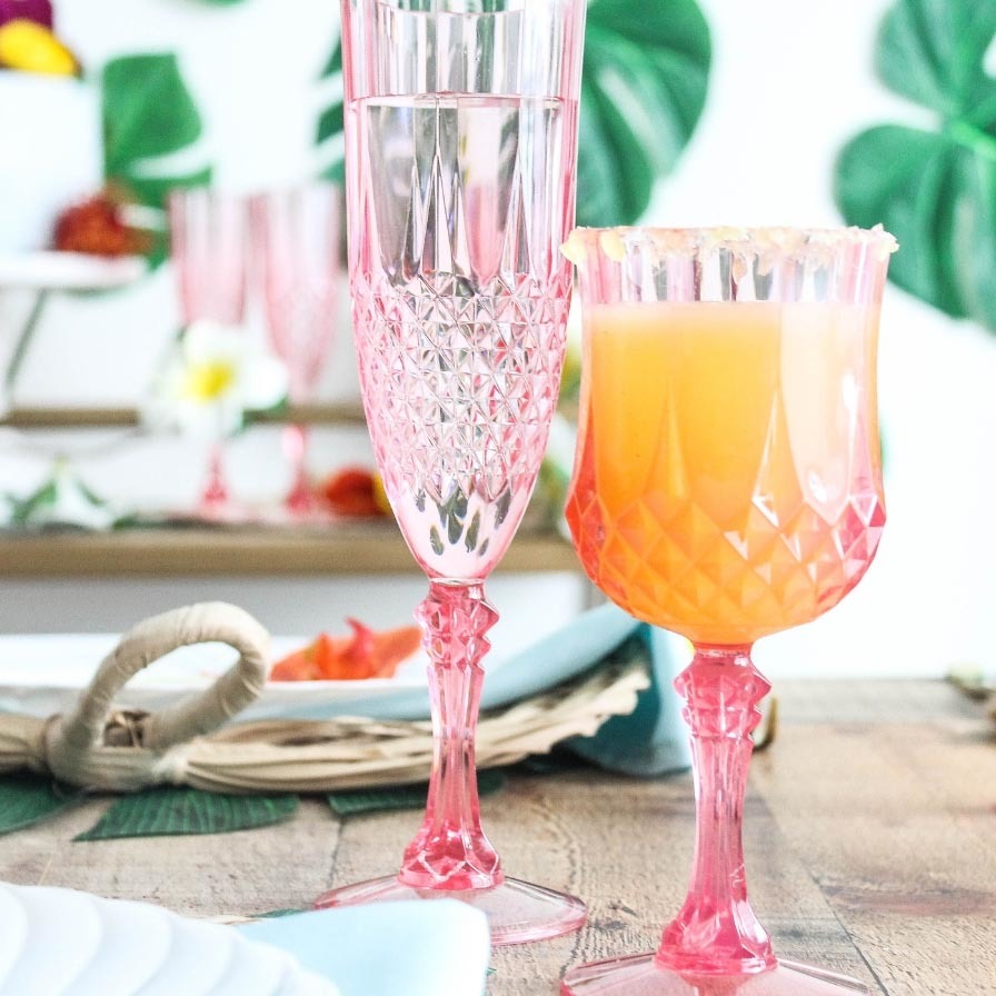 Pineapple Rum Punch Signature Cocktail