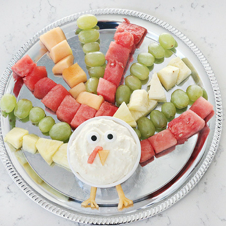 Turkey Fruit Platter