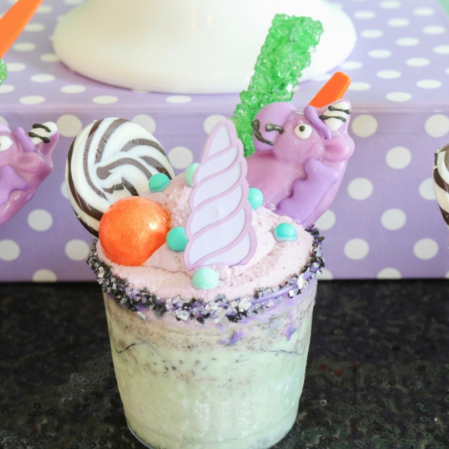 Halloween Unicorn Freak Shake Recipe