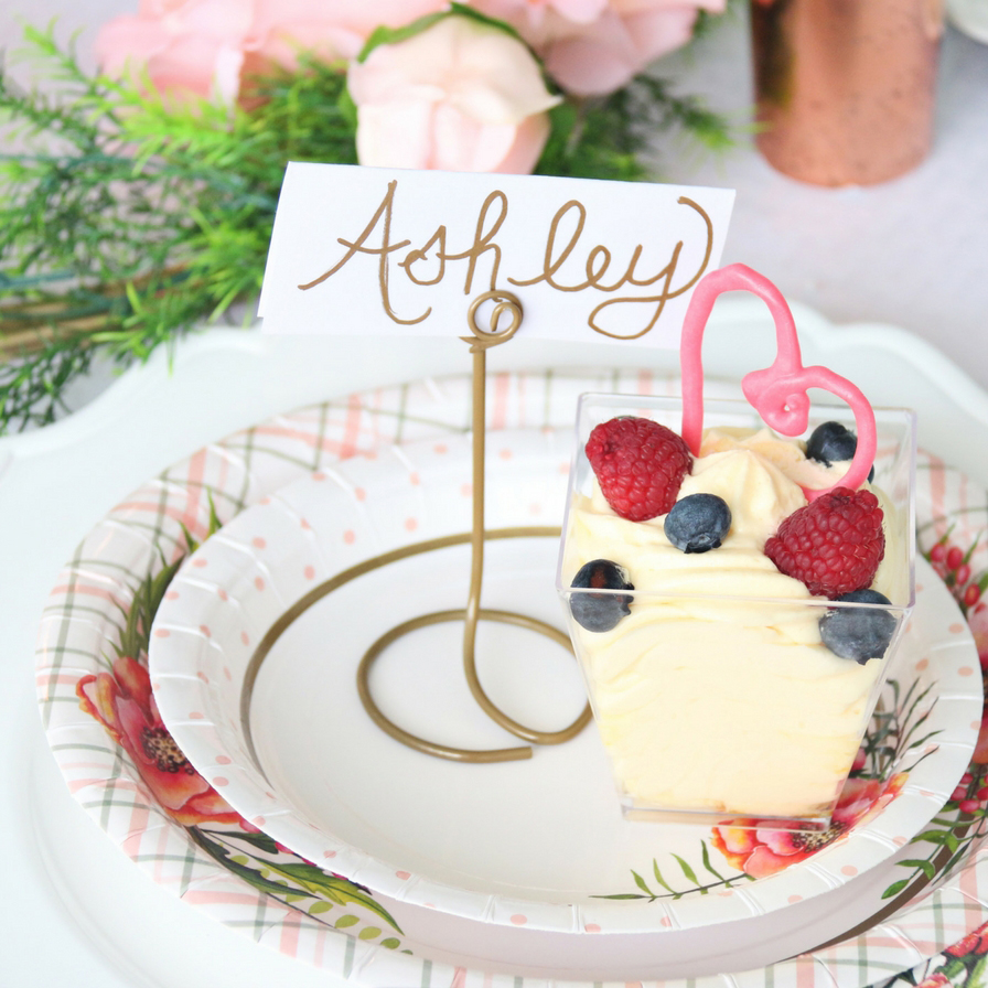 White Chocolate Mousse with Berries