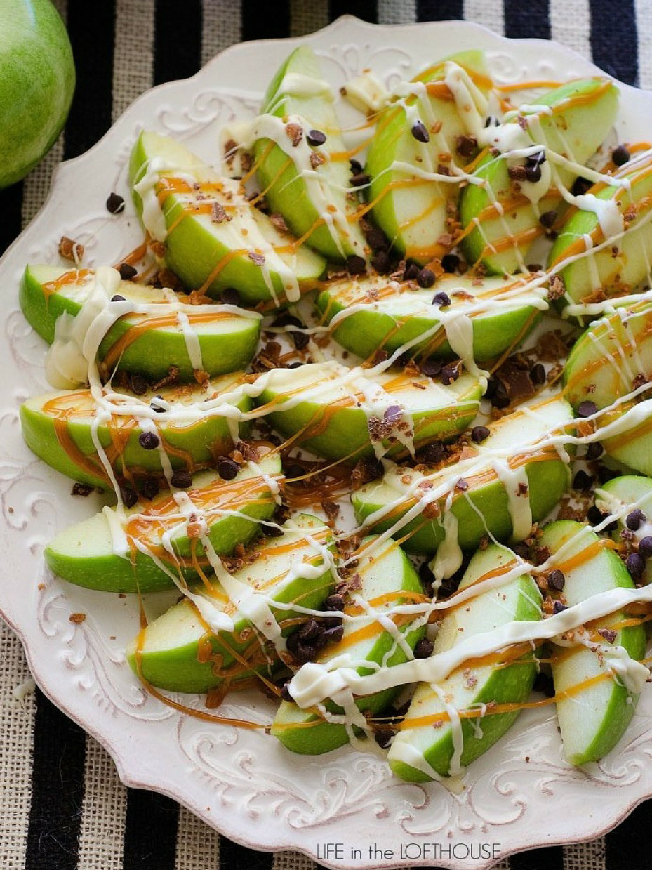 Caramel Apple Nachos
