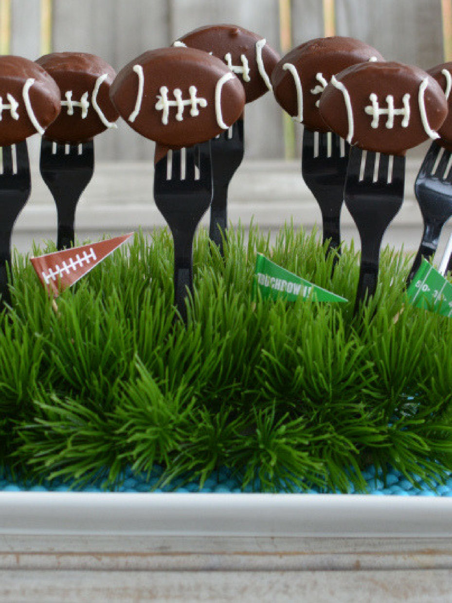 Football Cake Pops