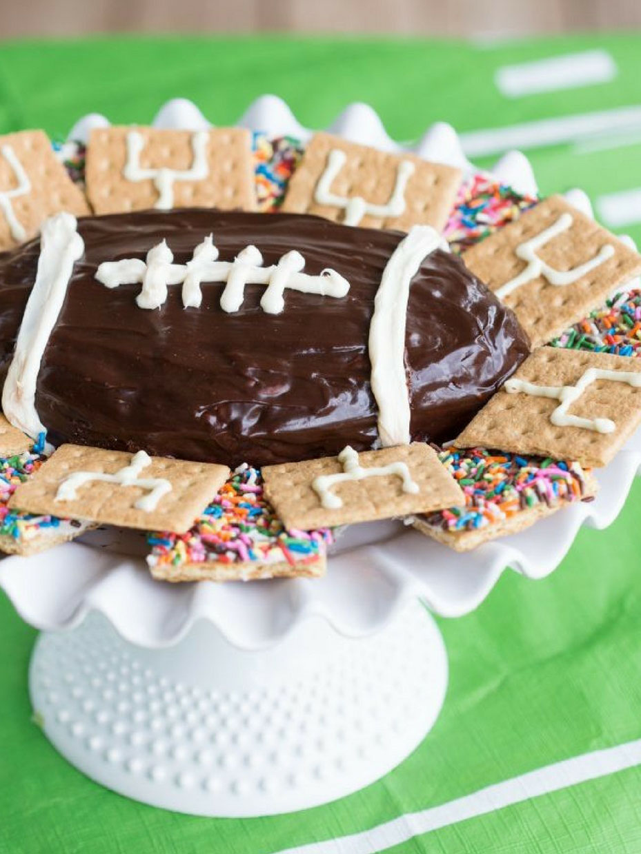Football Brownie Batter Dip