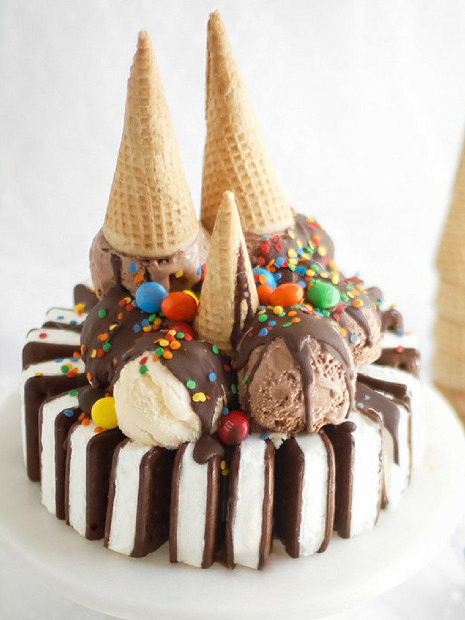 Easy Ice Cream Sandwiches Cake