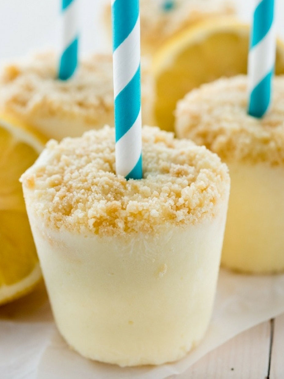 Lemon Pie Popsicles