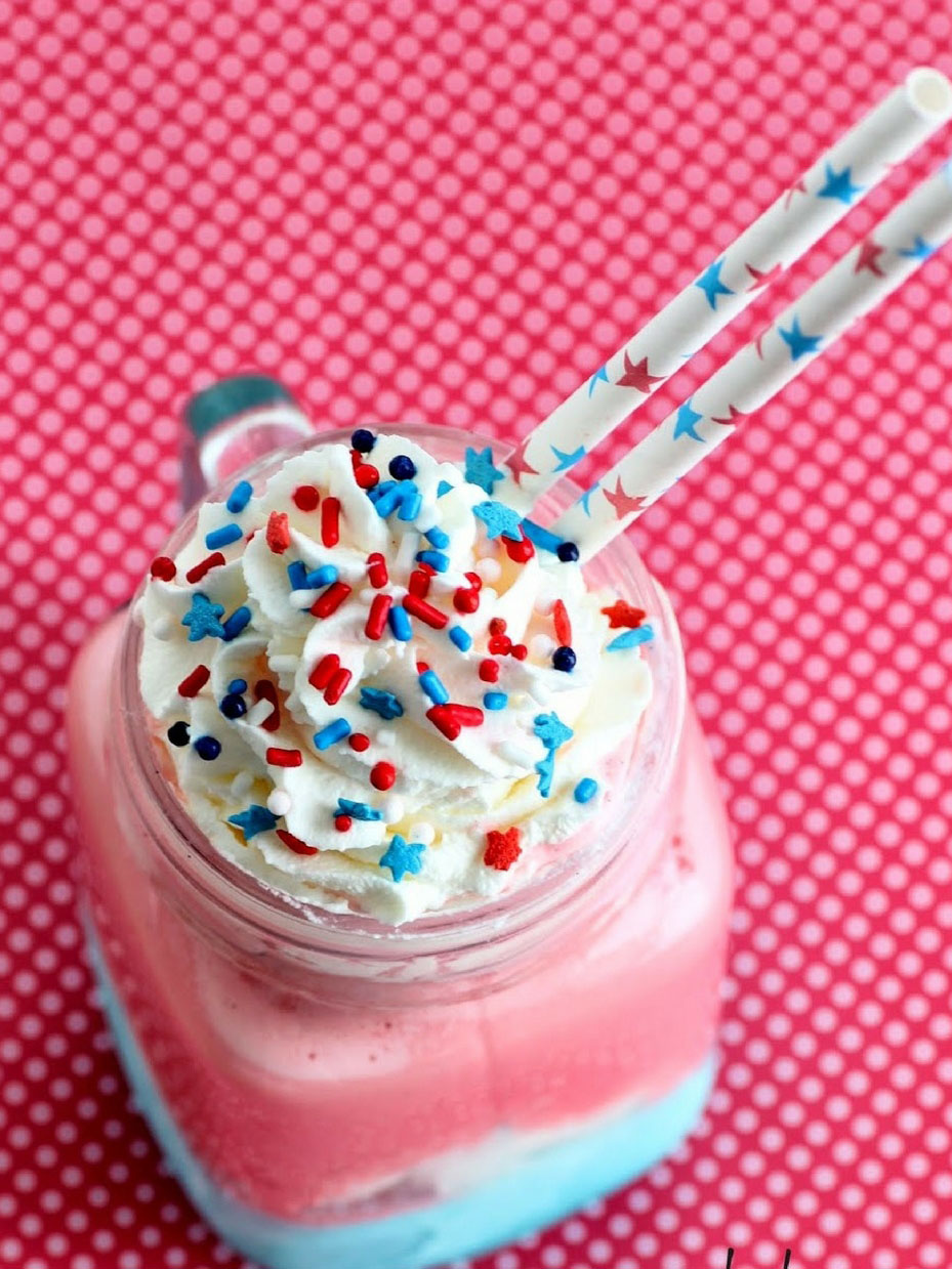 4th of July Milkshakes