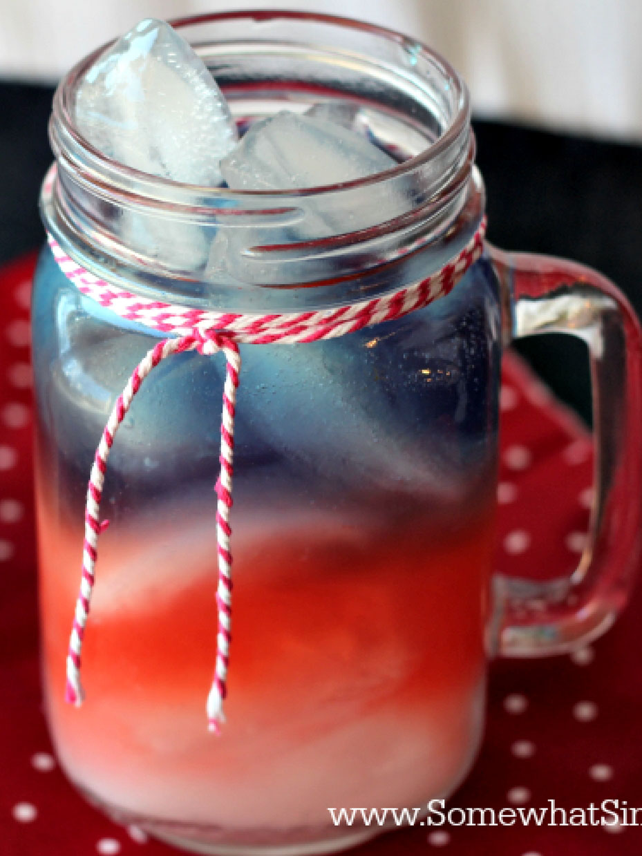 Red, White, and Blue Drink