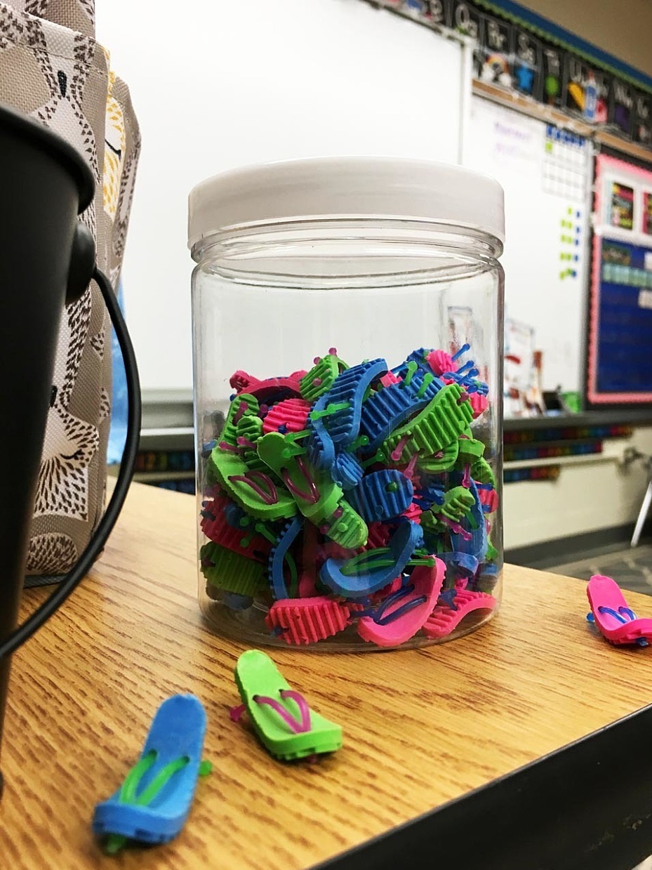 Mini Eraser Storage Tips for the Classroom - Engaging Early Learners