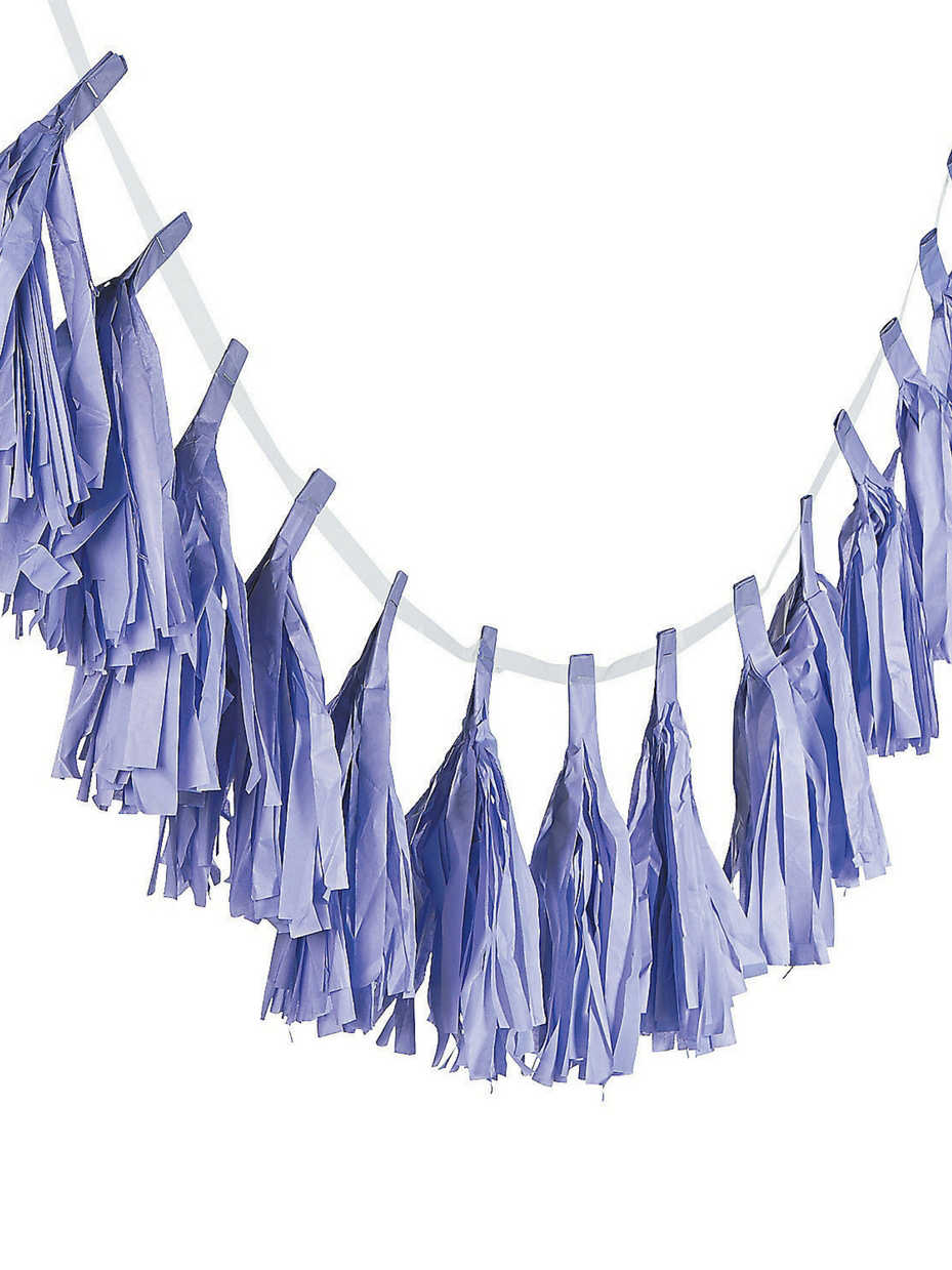 Lilac Tassel Garland