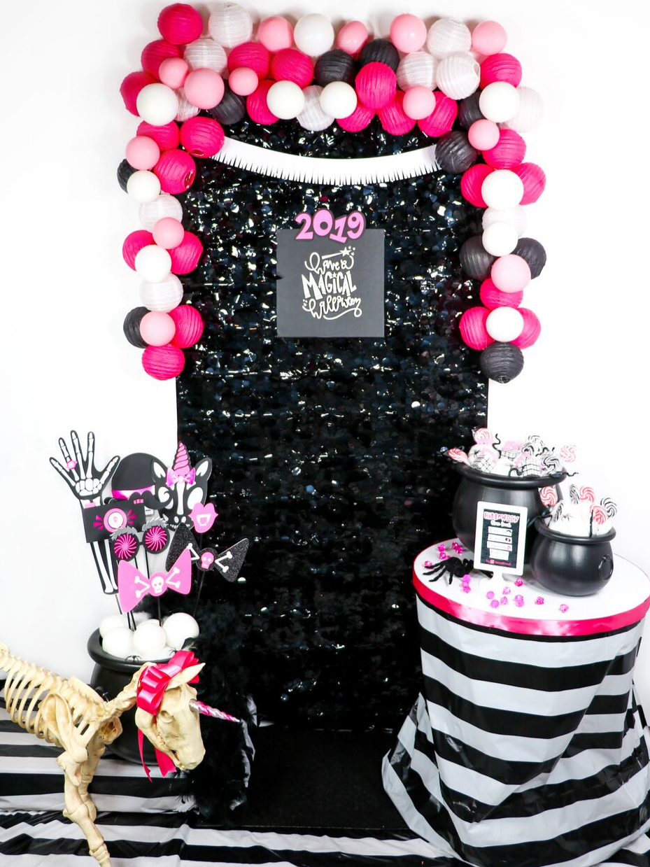 Glam Halloween Photo Booth