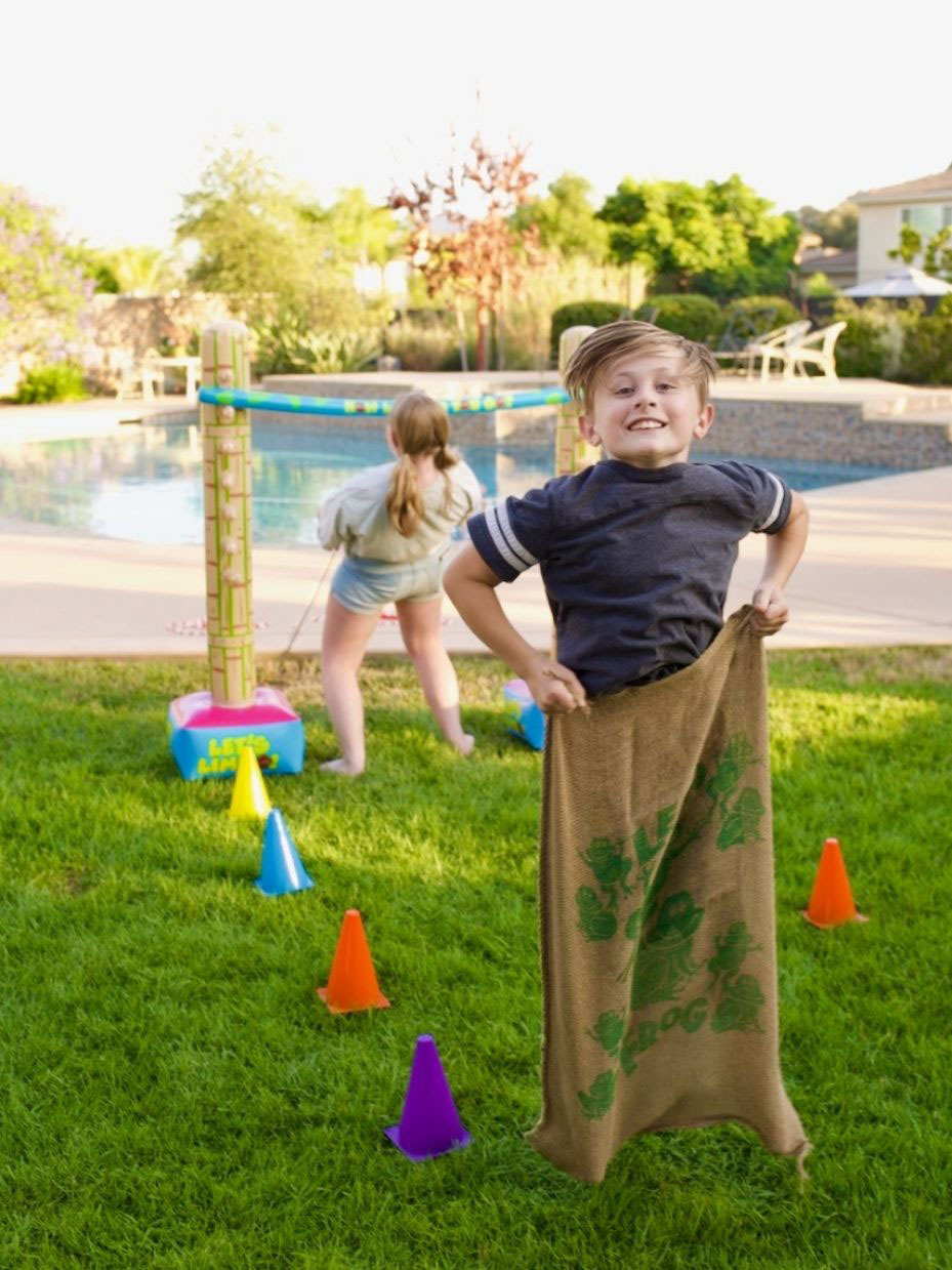 Family Olympics Obstacle Course