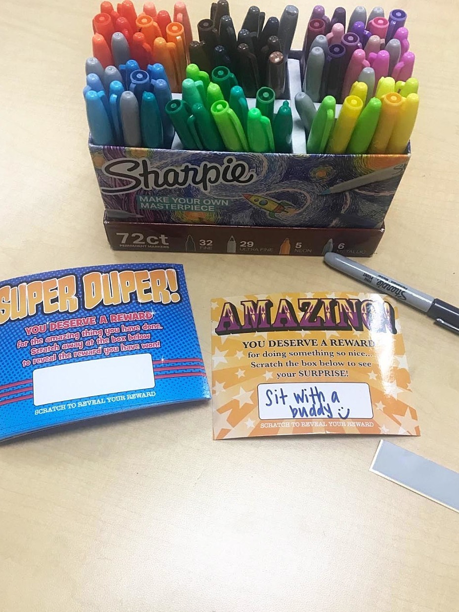 Scratch-Off Reward Cards