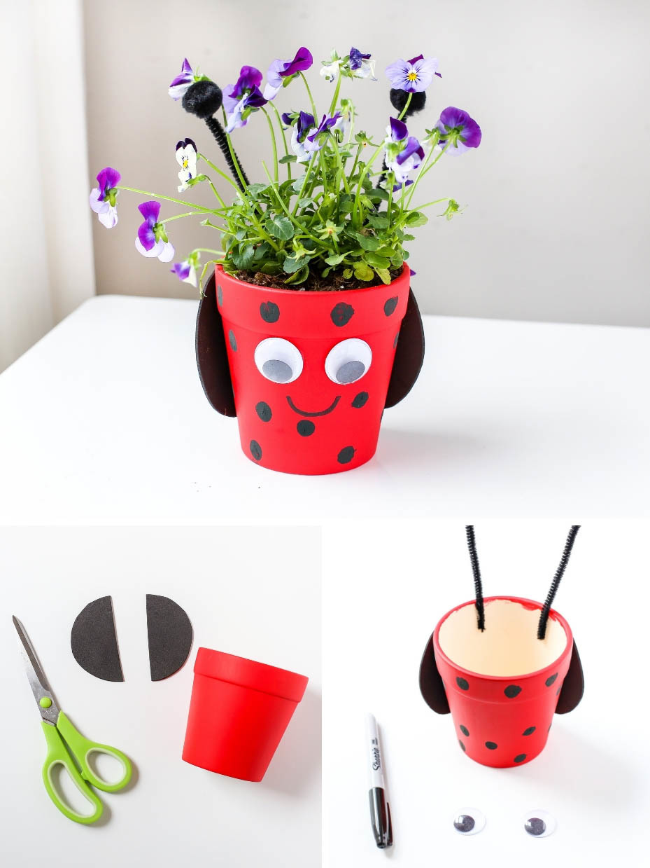 15+ Awesome Flower Pot Painting Ideas Kids can Make | Home Design, Garden &  Architecture Blog Magazine