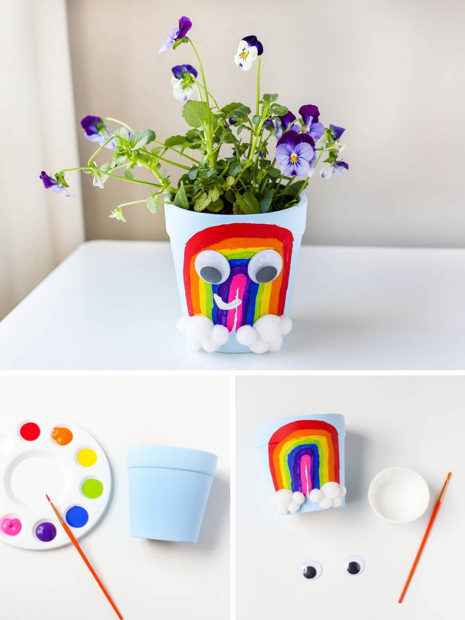 5 Easy pot painting ideas for beginners, Pot decoration ideas