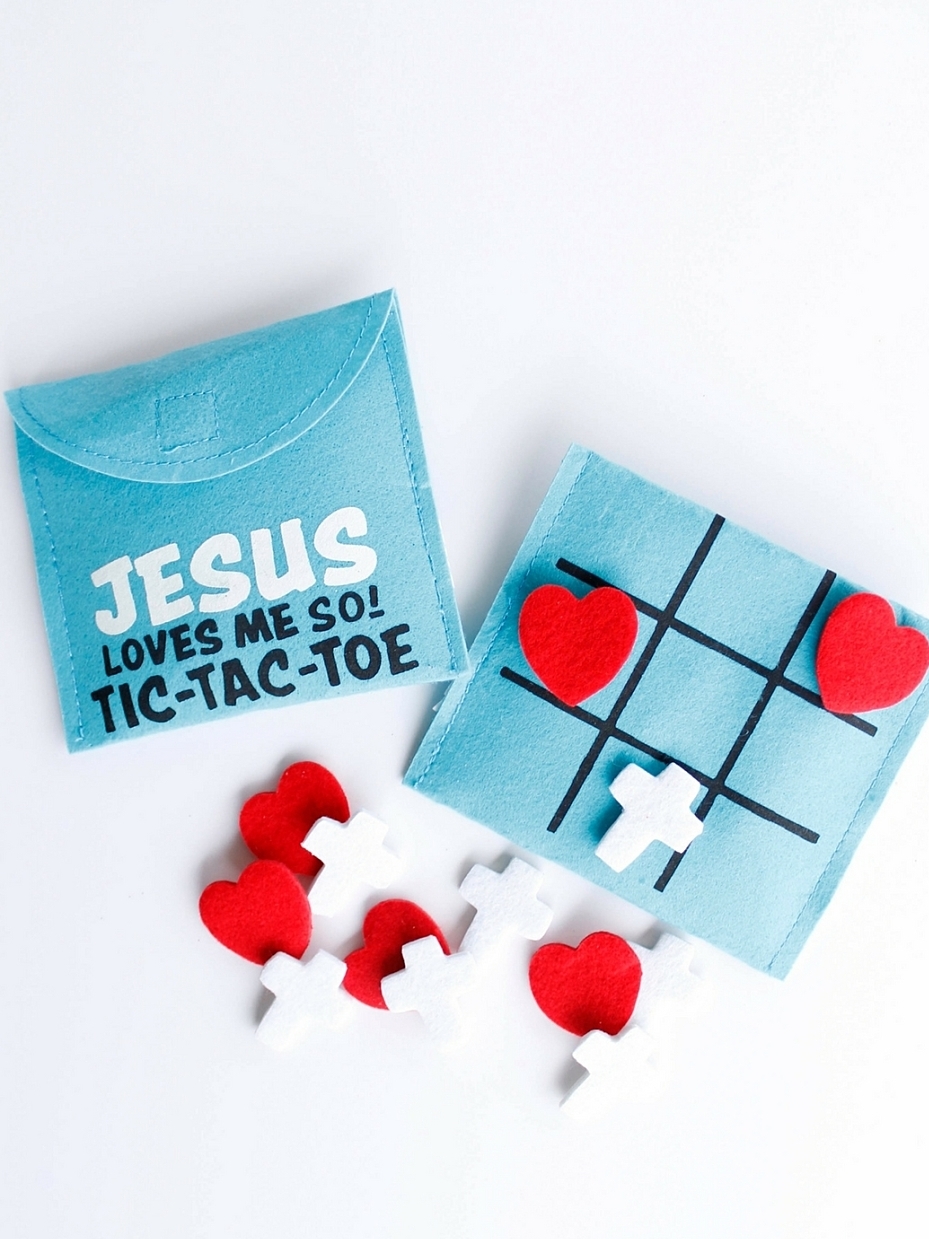 Jesus Loves Me So Tic-Tac-Toe Game