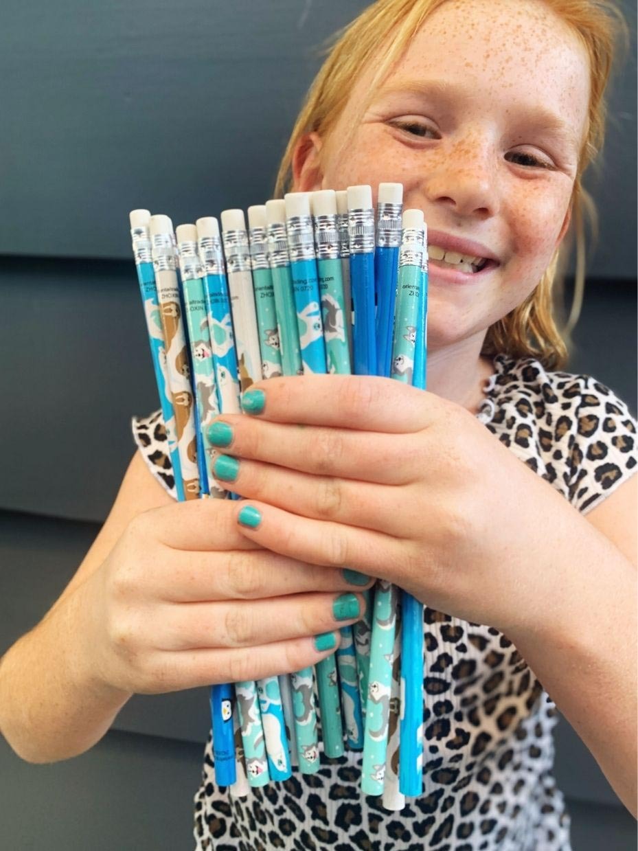 Winter Animals Pencils