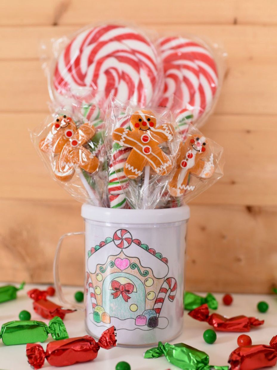 Color Your Own Gingerbread Mug