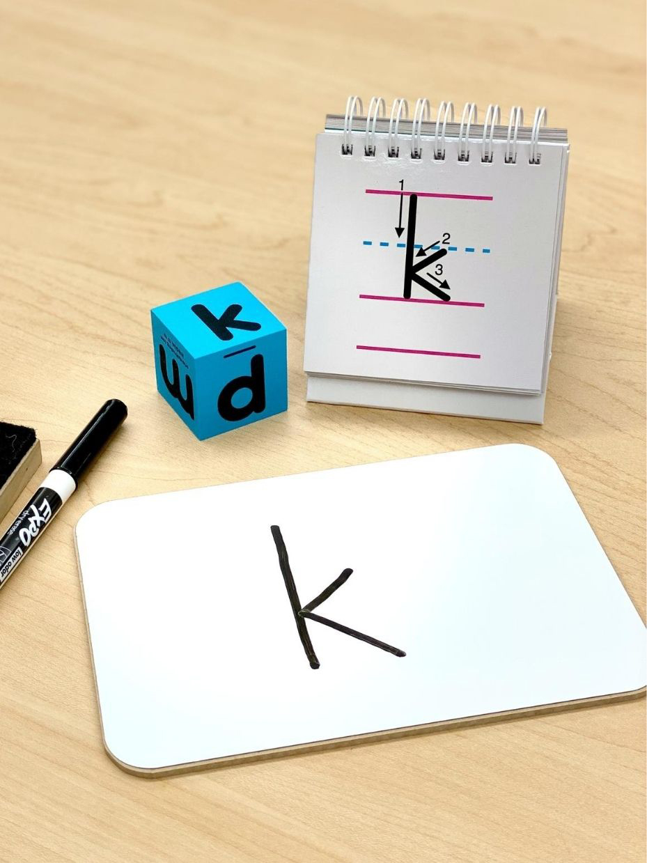 Roll It, Say It, Write It: Letter Game