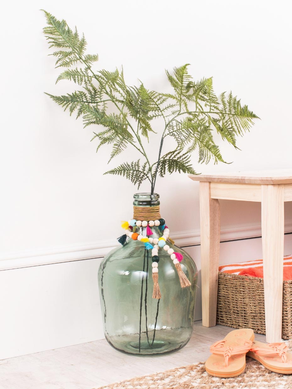 Beaded Tassel Garland Idea