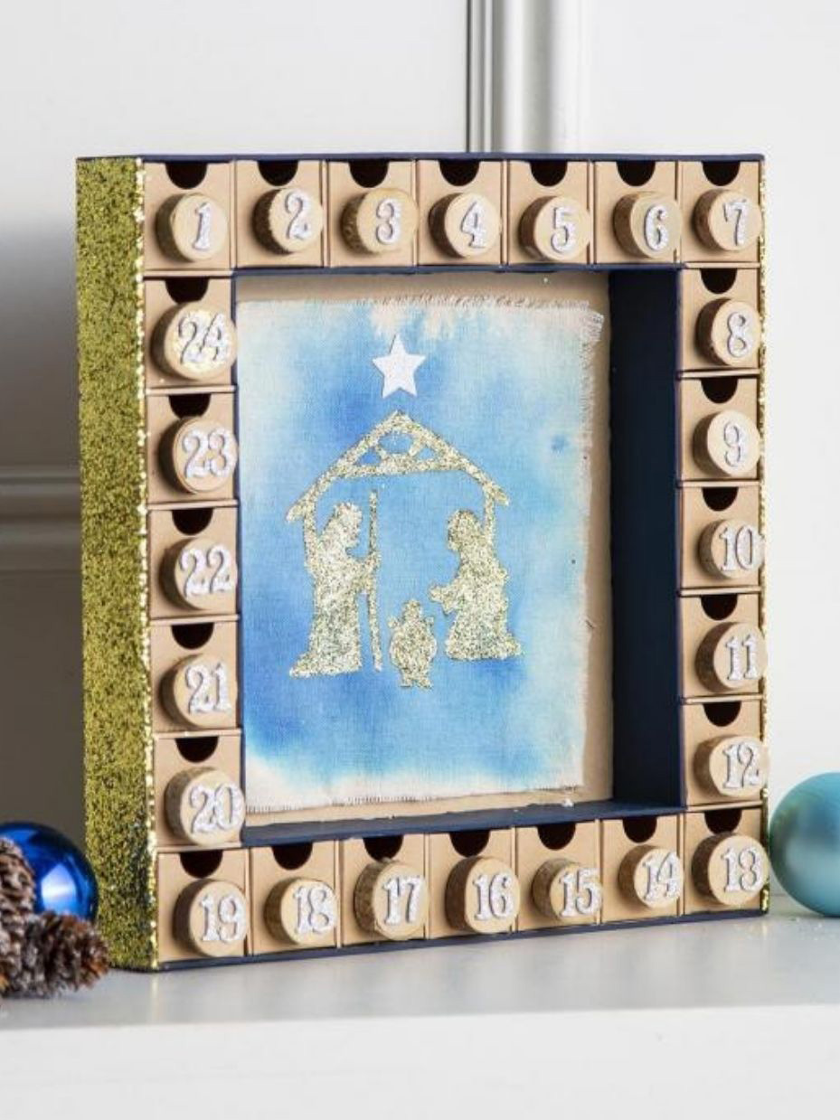 DIY Nativity Advent Calendar