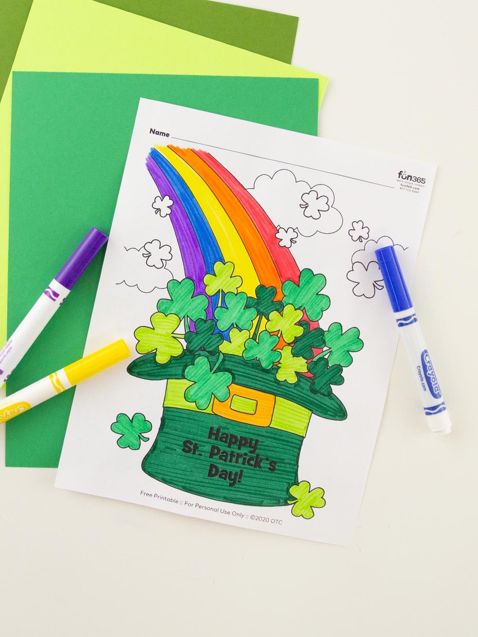 Free St Patrick S Day Coloring Pages Fun365