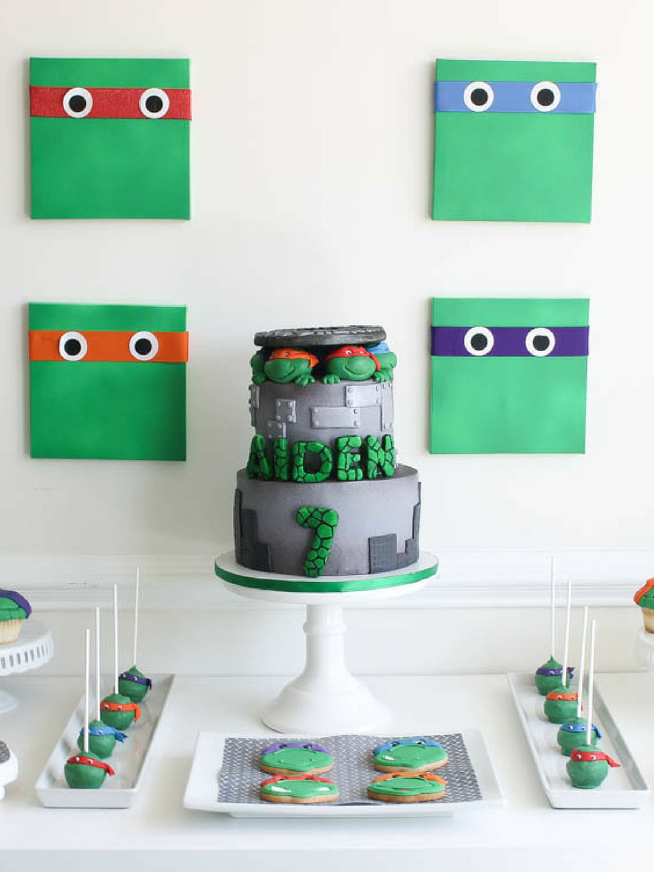 Teenage Mutant Ninja Turtle Birthday Party