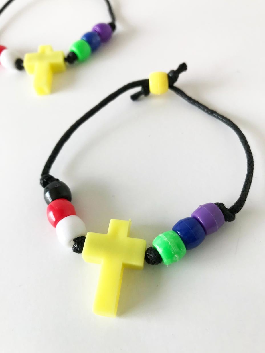 Beaded Faith Cross Jewelry Craft Kits