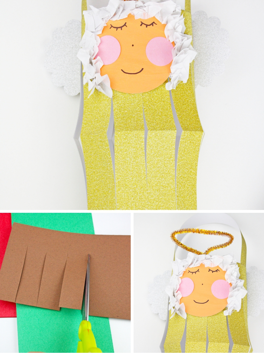 Christmas Character Paper Lanterns Craft