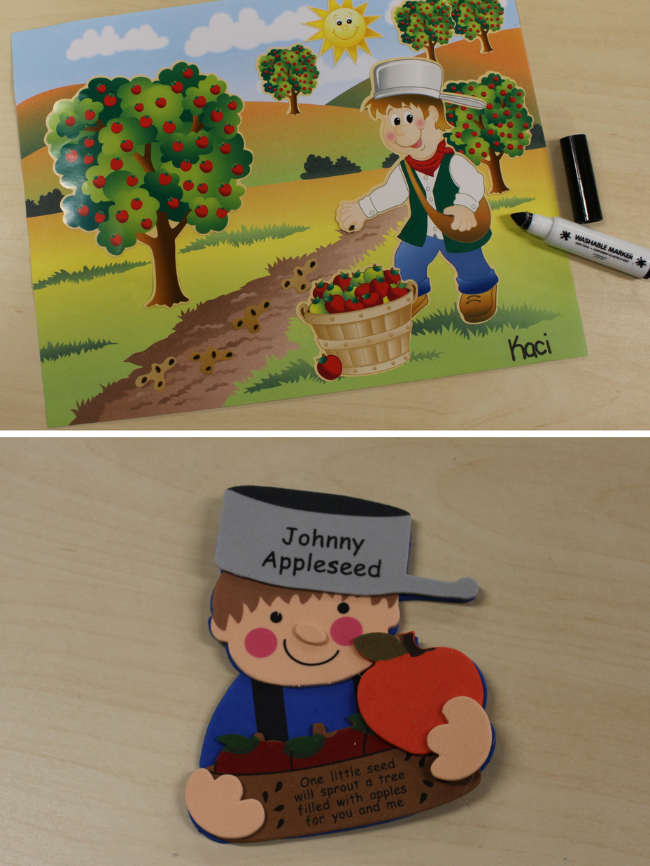 Johnny Appleseed Craft, Apple Glasses