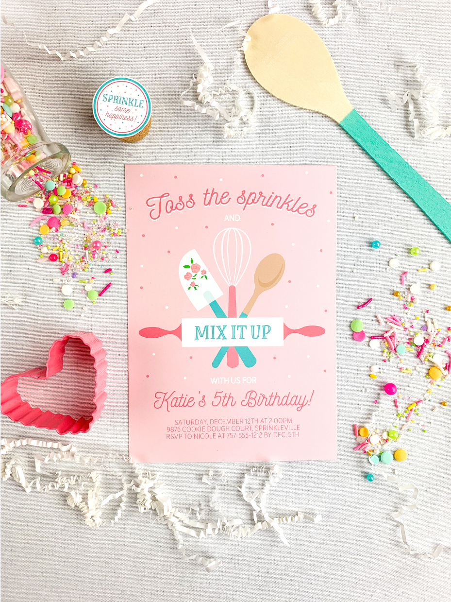 Baking Party Favor Kits