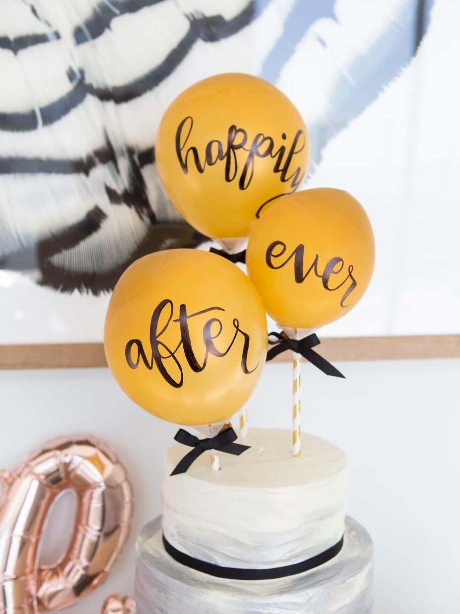 Balloon Cake Topper