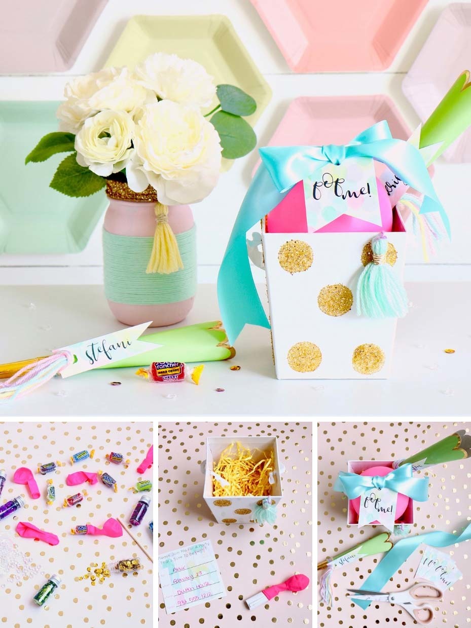 Balloon Bridal Shower or Bachelorette Invitation