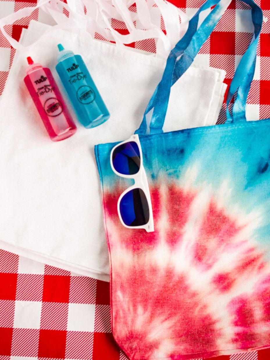 Patriotic Tie Dye Bags