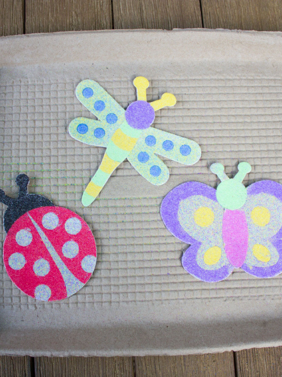 Head Outside for Bug Sand Art