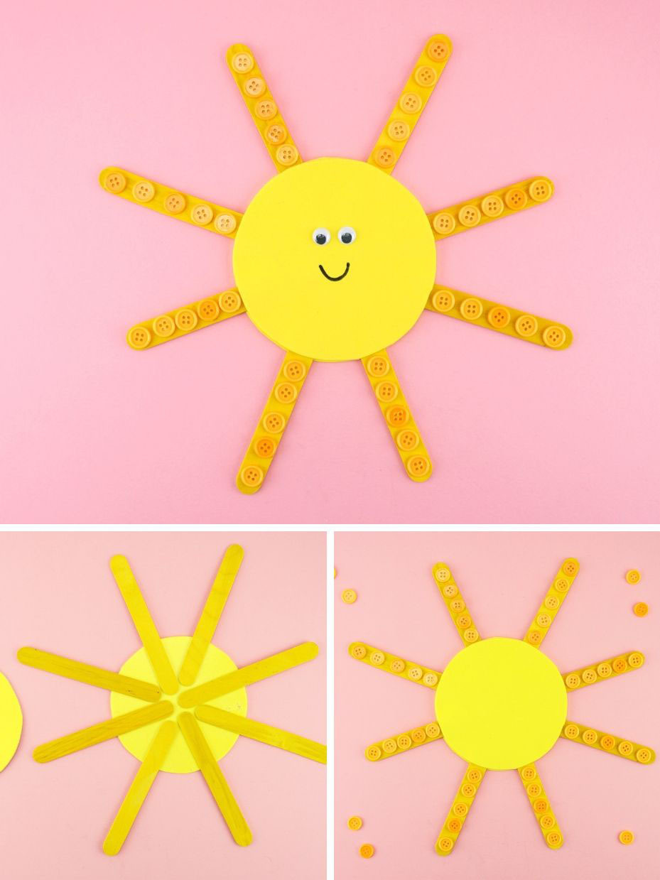 19+ Best Button Crafts For Kids in