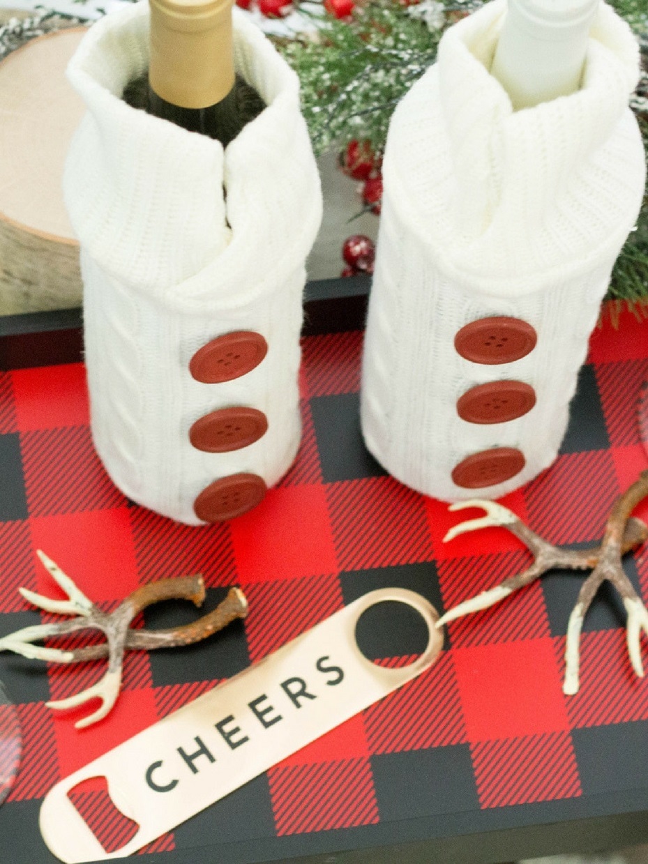 Cozy Bottle Decor