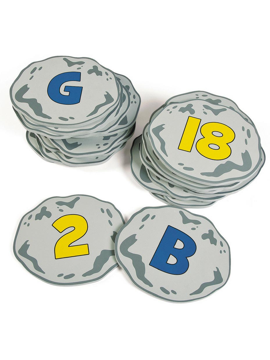 Alphabet & Number Recognition Step Game