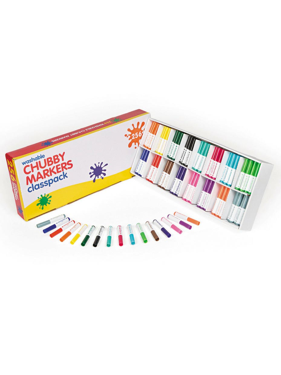 Washable Chubby Marker Classpack