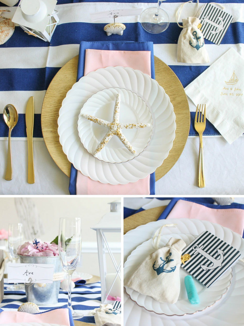 Nantucket-Inspired Wedding Table