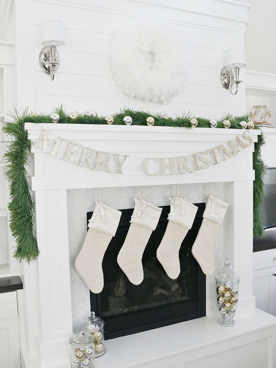 White Mantel
