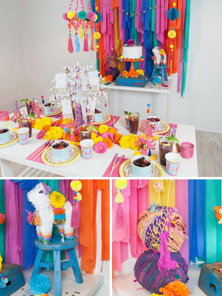 Colorful Boho Tibetan Inspired Bridal Shower