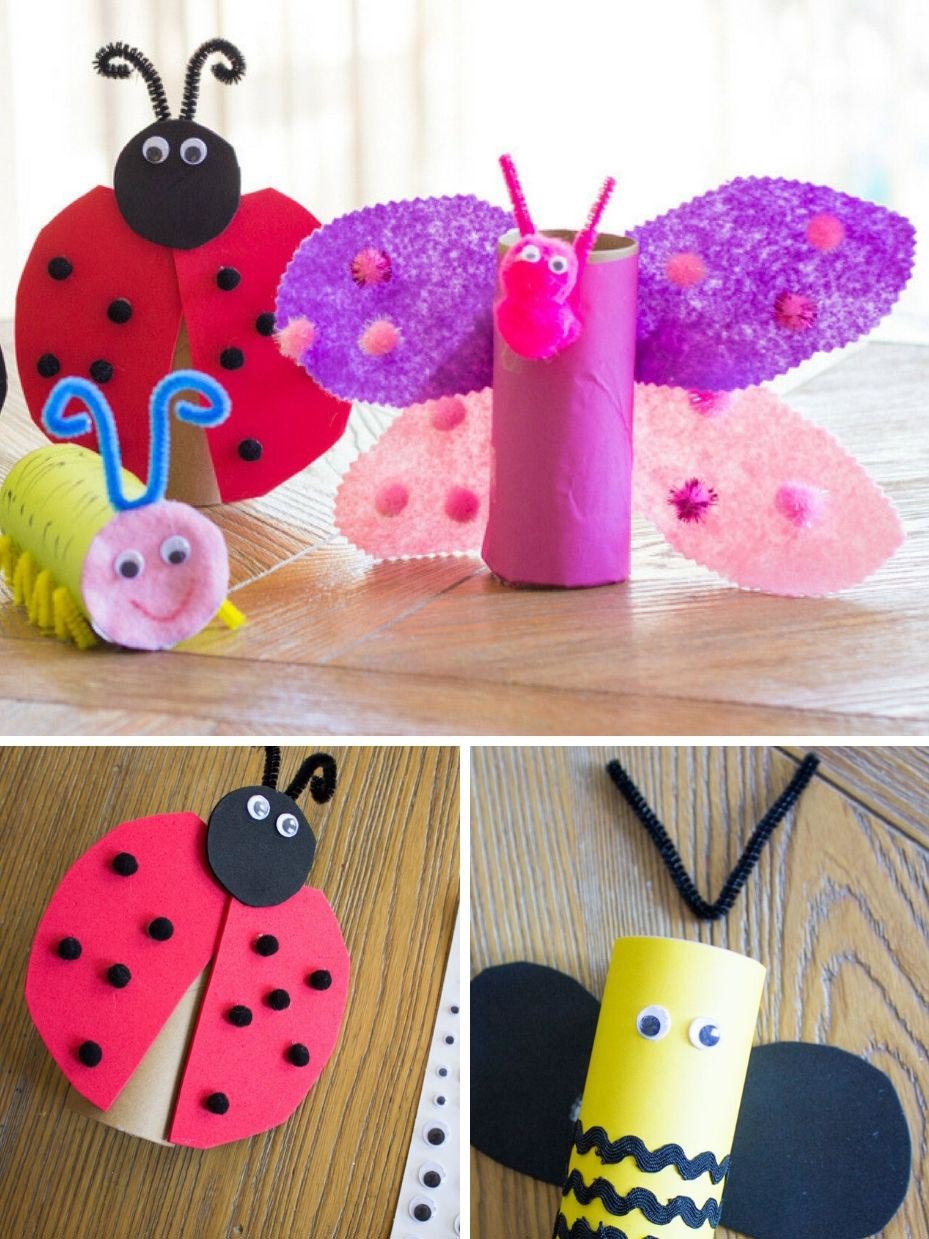 13+ Easy Spring Crafts for Preschoolers | Fun365